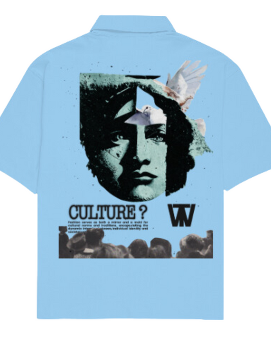 Blue culture shirt