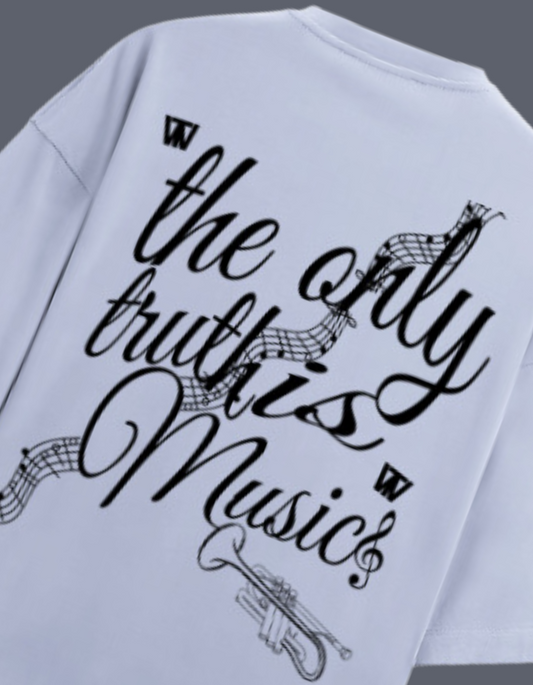 The only truth is music t-shirt